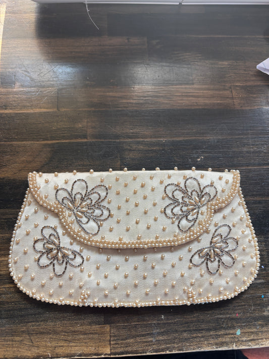 Vintage Beaded Clutch