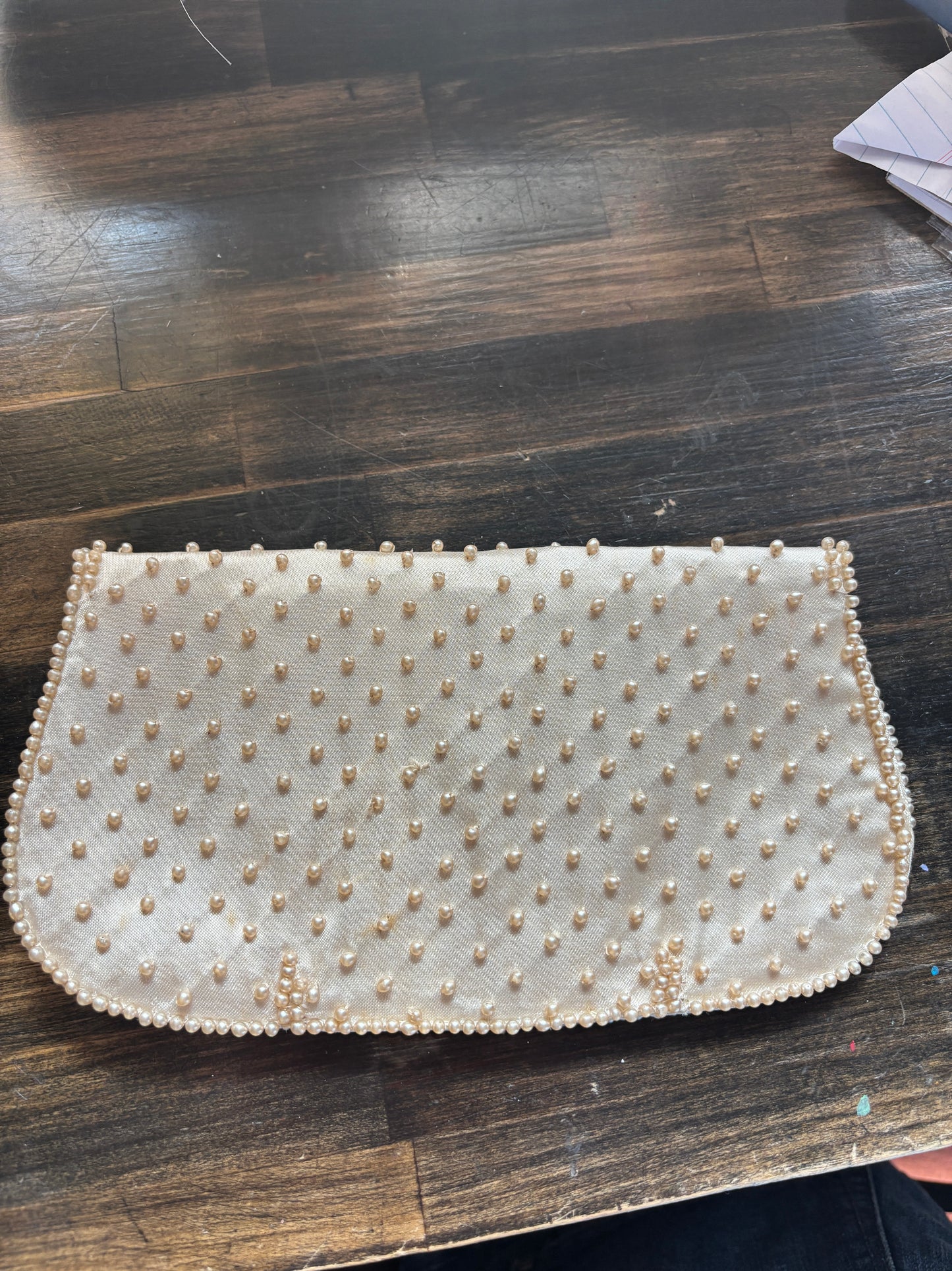 Vintage Beaded Clutch