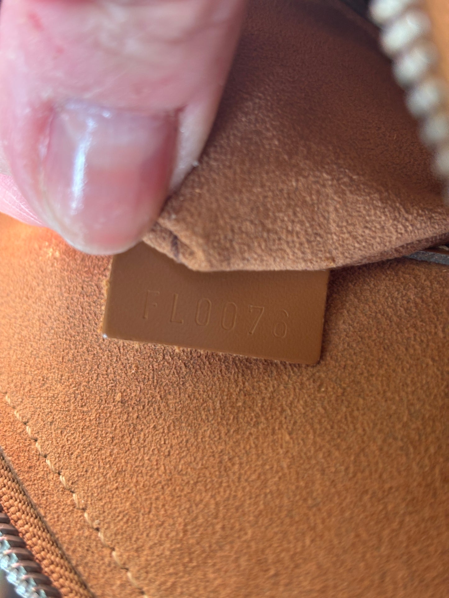 Louis Vuitton Alma Handbag in Tan Epi Leather