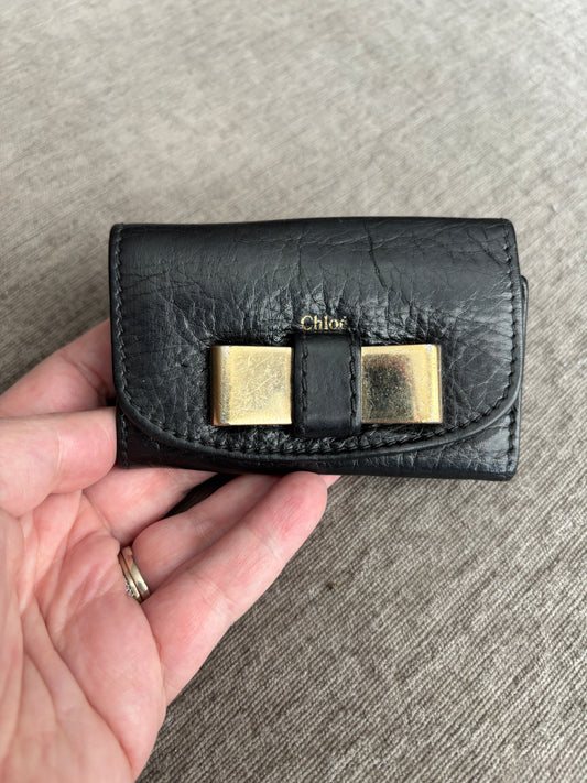 Chloe Leather Key Holder