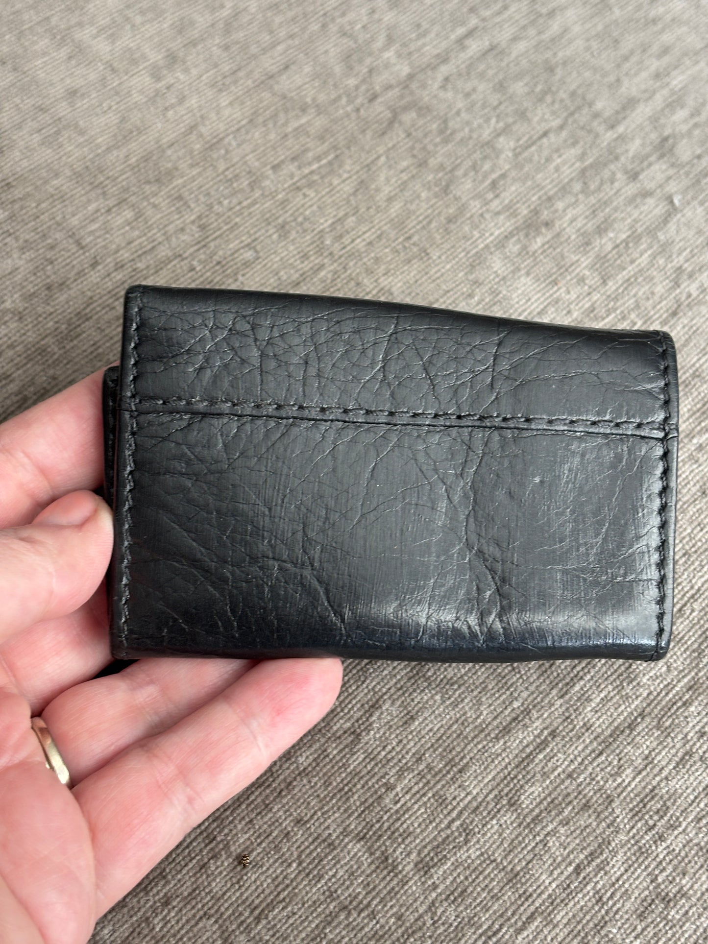 Chloe Leather Key Holder