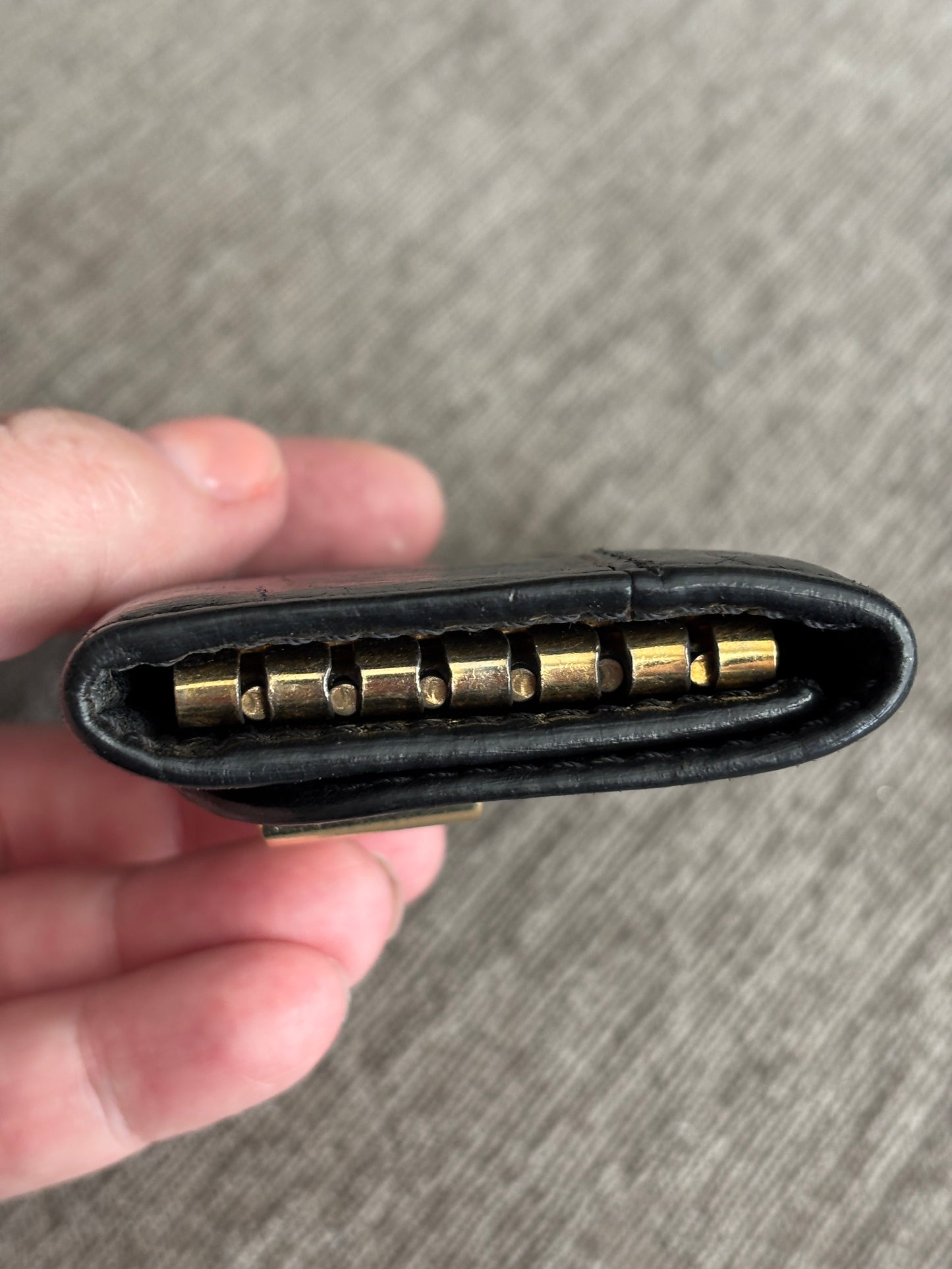 Chloe Leather Key Holder