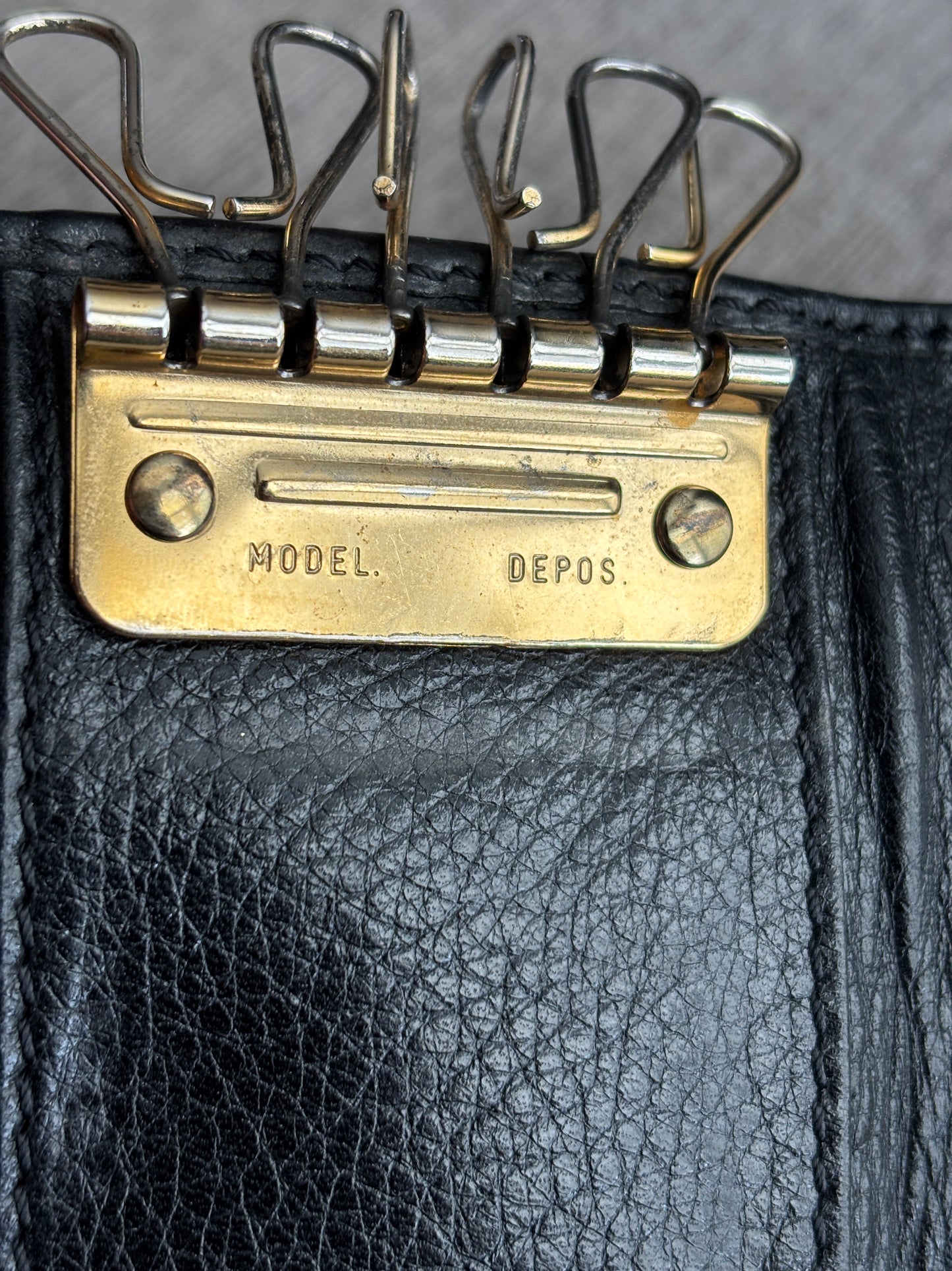 Chloe Leather Key Holder