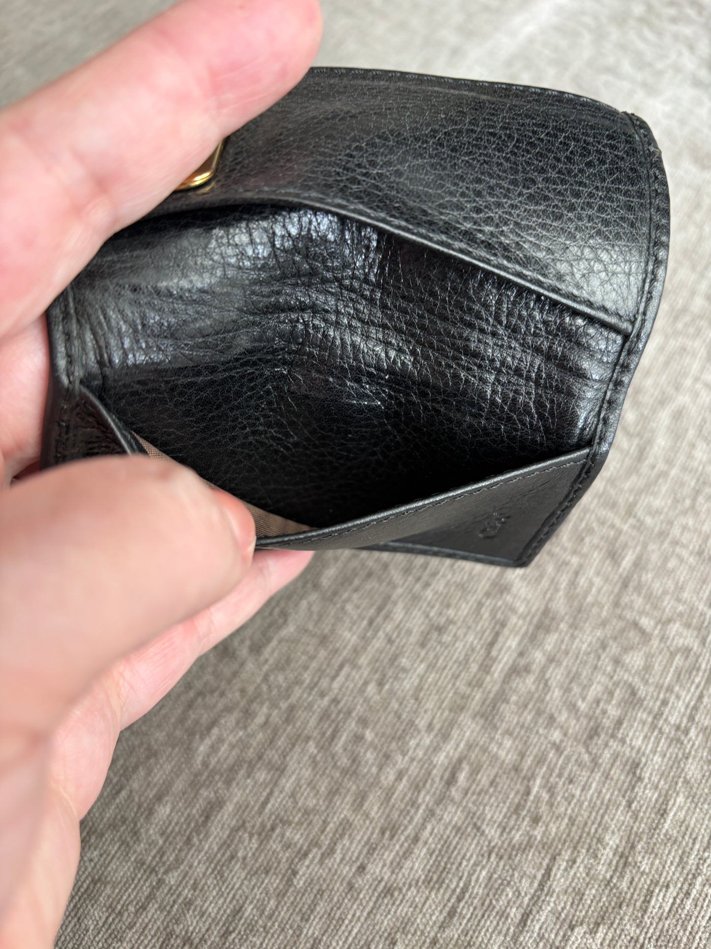 Chloe Leather Key Holder